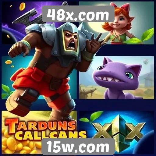 Análise dos jogos populares disponíveis no 48x.com
